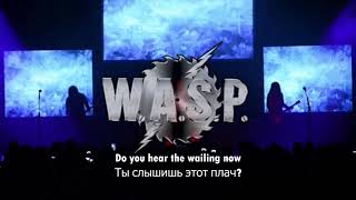 WASP  Golgotha Перевод песни на русский язык [upl. by Treblih906]