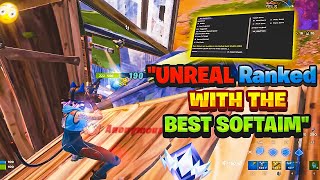 CHEATING With The Best Fortnite SOFTAIM in Unreal Ranked 🏆 20 OFF [upl. by Nalek537]