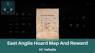 AC Valhalla East Anglia Hoard Map Treasure Location [upl. by Dettmer]