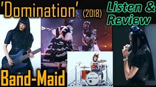 ListenReview BANDMAID Domination audio MV live instrumental  BandMaid [upl. by Sami]