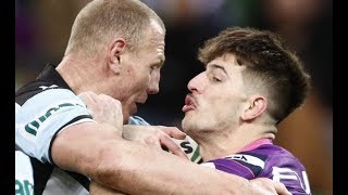 NRL Highlights Melbourne Storm v Cronulla Sharks  Round 22 [upl. by Eneloj]