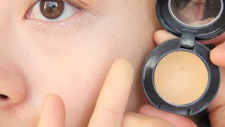 How to Conceal with MAC Studio Finish Concealer [upl. by Lorenz]