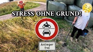 Das riecht nach Ärger STRESS mit einem Landwirt beim Sondeln mit Genehmigung [upl. by Mansur]