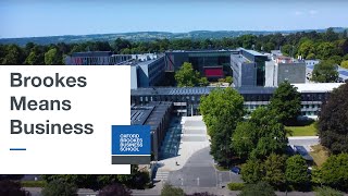 Brookes Means Business  Oxford Brookes University [upl. by Eca]