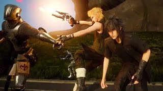 Final Fantasy 15 Final Fantasy XV 34 Minutes of 1080p Gameplay FFXV Gameplay Walkthrough Demo [upl. by Odinevneib]