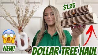 DOLLAR TREE HAUL  NEW  HIGH END FINDS  AMAZING ITEMS [upl. by Kariv372]