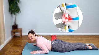 Targeted Relief Bulging Disc Lower Back Exercise Part 2 [upl. by Herrle]