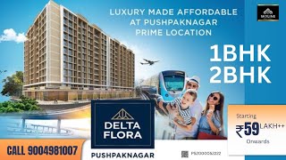 Delta flora by Delta Group  1bhk amp 2bhk apartments  Pushpak Nagar  Navi Mumbai  Call 9004981007 [upl. by Ahsitauq]