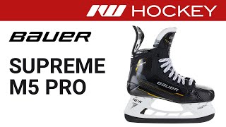 Bauer Supreme M5 Pro Skate Review [upl. by Egroj]