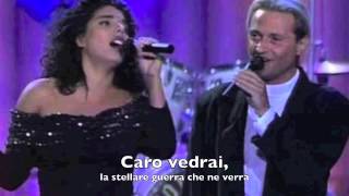 Vattene Amore HD Mietta e Amedeo Minghi Sanremo 1990 video  lyrics [upl. by Yhpos721]