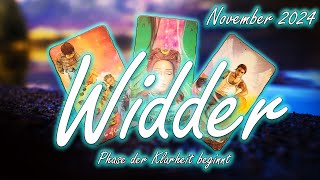 ♈WidderAries November 2024 Phase der Klarheit beginnt [upl. by Oniluap]