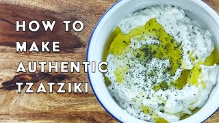 Evan Karas How to make Tzatziki  Creamy amp With Lots of Garlic [upl. by Nylrac469]