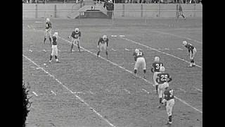 1961  High School Football Allentown vs Bethlehem [upl. by Odlavso]