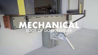 NOVA Mechanical Edge of Dock Leveler  How To Video [upl. by Nerdna12]