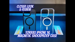 Closer Look Iphone 16 Pro Max TORRAS Pro Magnetic Shockproof Case [upl. by Aelaza]