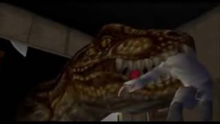 Dino Crisis TRex Scene Playstation One [upl. by Efal]