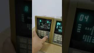 Unipulse F800 Weighing Controller Display Test video [upl. by Sennahoj217]