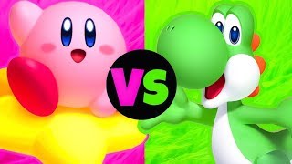 Kirby vs Yoshi  Nintendo Rap Battle [upl. by Nnitsuj]