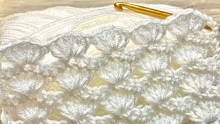 Fantastic😍🌸 How to Crochet for beginners step by step Crochet baby blanket [upl. by Angelo230]