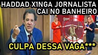 HADDAD BEBADO SURT4 COM JORNALISTA E CAI NO BANHEIRO COM LULA [upl. by Enerod]