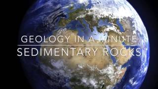 Geology in a Minute  What are Sedimentary Rocks [upl. by Anaehs]