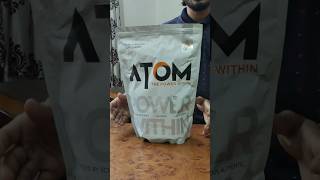 Asitis Atom Whey Protein Mango Flavor Review  Taste amp Mixability Test [upl. by Mason]