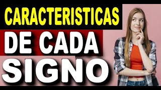 🧍 CARACTERISTICAS DOS SIGNOS  CONHEÇA AS PRINCIPAIS CARACTERÍSTICAS DE CADA SIGNO DO ZODÍACO [upl. by Yesrod459]