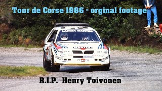 Tour de Corse 1986 new  and never seen on TV [upl. by Nod715]