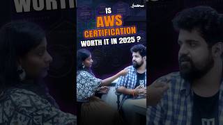 Is AWS Certification Worth It in 2025  AWS Certification  Intellipaat Shorts AWSCertifications [upl. by Mylan]