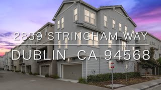 2839 Stringham way Dublin CA 94568 [upl. by Asereht970]