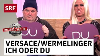 Donatella Versace und Bauer Wermelinger «Ich oder du»  Giacobbo  Müller  Comedy  SRF [upl. by Eugen]