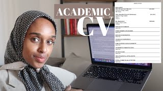 Perfect Academic CV For Graduate School  Top Tips [upl. by Teddie842]