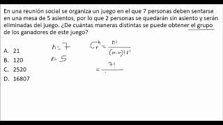 PROBLEMA DE ANÁLISIS COMBINATORIO 1 SER BACHILLER [upl. by Eladnyl49]