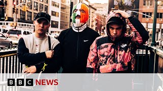 Kneecap Irish language rappers debut film at Sundance  BBC News [upl. by Engel]