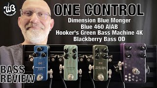 Group AND individual review of 4 One Control pedals on BASS [upl. by Spector]