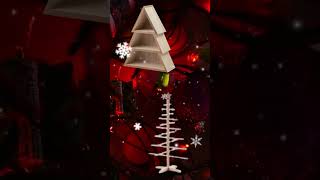 How To Build These Simple Wooden Christmas Trees [upl. by Edijabab]