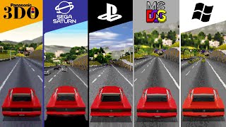 The Need for Speed 1994 3DO vs DOS vs PC vs PS1 vs Sega Saturn Which One is Better [upl. by Mikey]