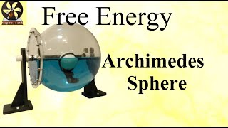 Archimedes Sphere Perpetual motion machine 永久運動機械 [upl. by Besse]