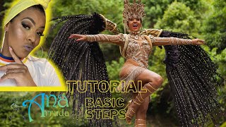 Brazilian Samba Dance  BASIC STEPS Tutorial by Ana Arruda [upl. by Ecurb]