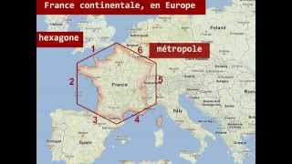 Le territoire français la France daujourdhui  Métropole et outremer [upl. by Lipscomb]