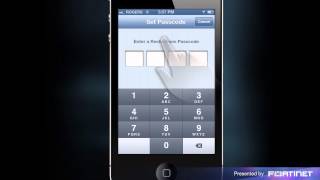 FortiClient iOS Intro [upl. by Trudnak4]