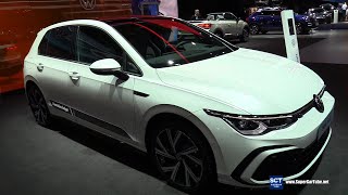 2020 Volkswagen Golf R Line  Exterior and Interior Walkaround  2020 Brussels Auto Show [upl. by Chavaree]