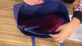 BMakowsky Ella Saffiano Leather Tote w Pouch with Gabrielle Kerr [upl. by Oribella]