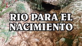 COMO HACER UN RIO PARA EL NACIMIENTO CON AGUA REAL [upl. by Mukul]