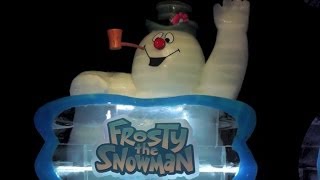 Walk through ICE with Frosty the Snowman at Gaylord Palms Resort 2013 [upl. by Ahola]