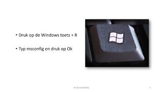 VEILIG DIGITAAL Windows 10 opstarten in Veilige modus [upl. by Rimidalb]