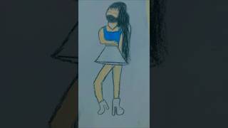 Cheep thrills paper dance youtubeshort paper dance drawing love [upl. by Eileek]