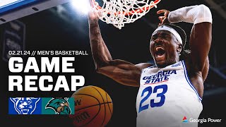 HIGHLIGHTS GSU vs Coastal Carolina  Mens Basketball [upl. by Yentruoc504]