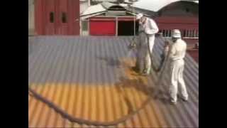 Asbestos Encapsulation with polyurea  Incapsulamento amianto con Poliurea [upl. by Notnel]