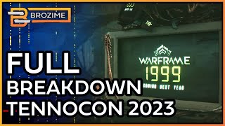 Warframe 1999 Soulframe Dagath and more  Tennocon 2023 Breakdown [upl. by Daugherty]